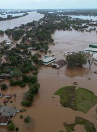 Povodně v brazilském Rio Grande