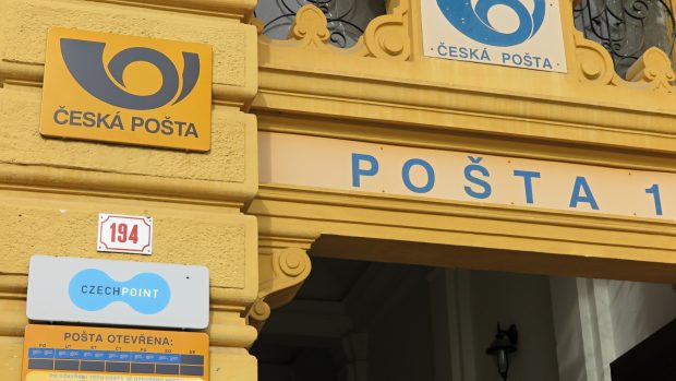 Pobočka České pošty na náměstí Dr. E. Beneše v Liberci
