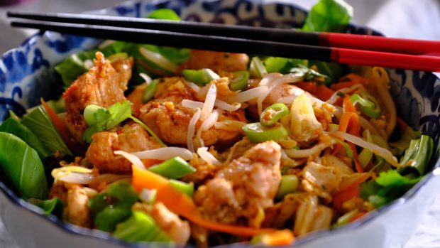 Kuře s kimči je rychlý pikantní pokrm s mnoha benefity