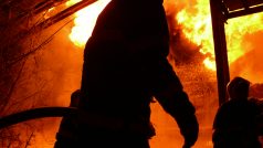 Požár trafostanic v kladenském areálu Poldi
