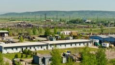 Horní Jiřetín, těžební oblast uhelních dolů