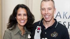 Astronaut Andrew Feustel a manželka Indira Feustelová (archivní foto)