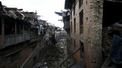 Následky ničivého zemětřesení v Nepálu