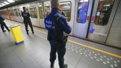 Bruselské metro nedaleko od letiště zůstává pod dohledem