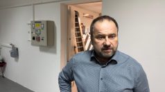 Velitel letištních hasičů Pavel Hošek