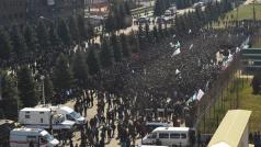 Protesty v autonomní kavkazské republice Ingušsku