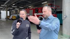 Rozhovor s velitelem letištních hasičů Pavlem Hoškem