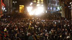 Protesty v Moskvě za propuštění opozičního kritika Navalného