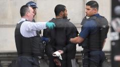 Londýnská policie zadržela muže podezřelého z přípravy teroristického útoku.