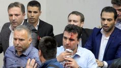Zraněný lídr sociálních demokratů Zoran Zaev