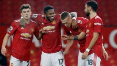 Fotbalisté Manchesteru United slaví vysokou výhru nad Southamptonem