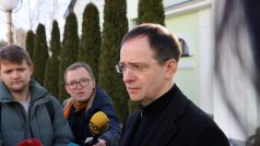 Vladimir Medinskij po rusko-ukrajinských hovorech