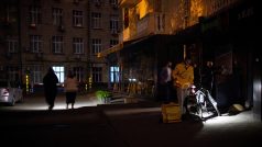 Výpadek proudu v Kyjevě