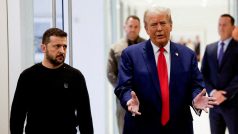 Volodymyr Zelenskyj a Donald Trump