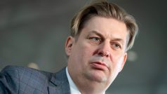 Maximilian Krah na schůzi zasedání německého Spolkového sněmu v budově Říšského sněmu Berlín, 25. března 2025