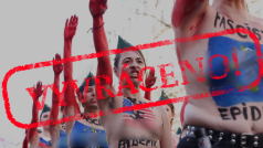 Protest organizace Femen je v dezinformačních zprávách nesprávně rámovaný jako „předvoj banderovců“, proti kterému se prý v budoucnu budeme muset umět bránit