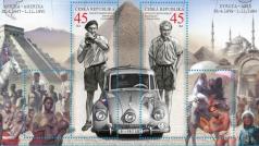 Česká pošta začne prodávat známky s postavami Zikmunda a Hanzelky