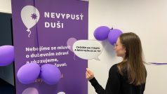Propagační banner organizace Nevypusť duši