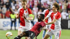 Slavia v semifinále poháru jasně přehrála rivaly ze Sparty