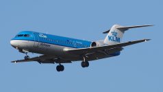 Cityhopper Fokker F70 společnosti KLM