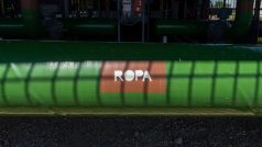 Vyústění ropovodu Družba v rafinérii Slovnaft v Bratislavě