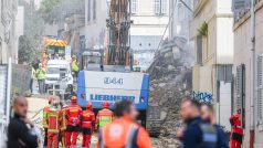 Zřícení budovy v Marseille mohl způsobit únik plynu