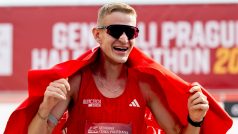 Vítěz republikového závodu v půlmaratonu Patrik Vebr (archivní foto)