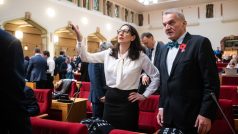 Bohuslav Svoboda a Alexandra Udženija