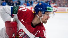 Kapitán české hokejové reprezentace Roman Červenka se blýskl čtyřmi asistencemi