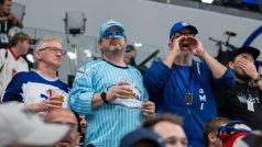Finští fanoušci podporovali Velkou Británii