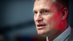 Filip Turek na prvním sjezdu Motoristů sobě