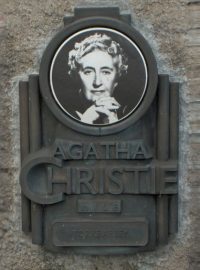 Agatha Christie (pamětní deska)