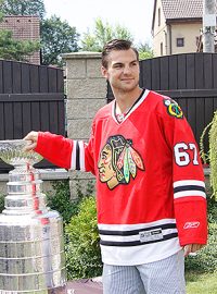 Michael Frolík a Stanley Cup