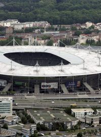 Pařížský stadion Stade de France, jeden z cílů teroristických útoků v pátek 13. listopadu