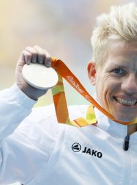 Paralympionička Marieke Vervoortová z Belgie už v Riu získala jedno stříbro