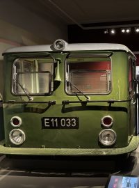 Expozice železničního muzea v Norimberku