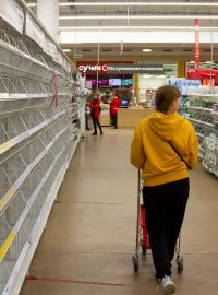 Dopady sankcí se projevují v ruských obchodech