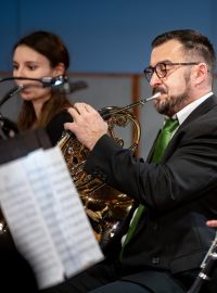 Dechová sekce orchestru Májovák (23. února 2025)