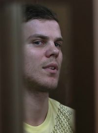 Fotbalista Alexandr Kokorin u soudu v Moskvě