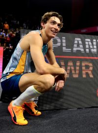 Švéd Armand Duplantis pojedenácté překonal světový rekord ve skoku o tyči