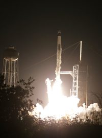 Start rakety Falcon 9