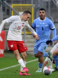 Fotbalisté Polska do 21 let v zápase proti Izraelu