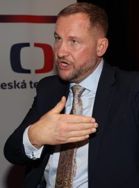 Generální ředitel České televize Jan Souček