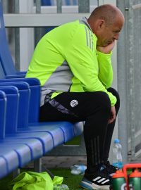 Trenér Českých Budějovic Jiří Lerch