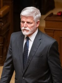 Prezident Petr Pavel na mimořádné schůzi Poslanecké sněmovny